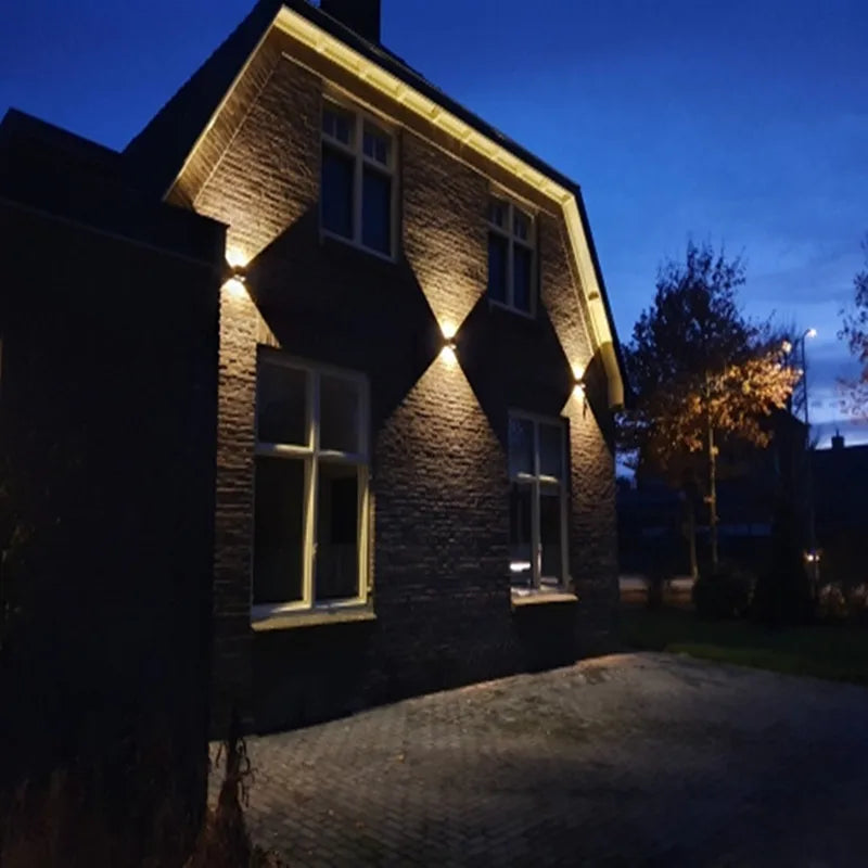 Waterproof modern nordic style indoor wall lamp