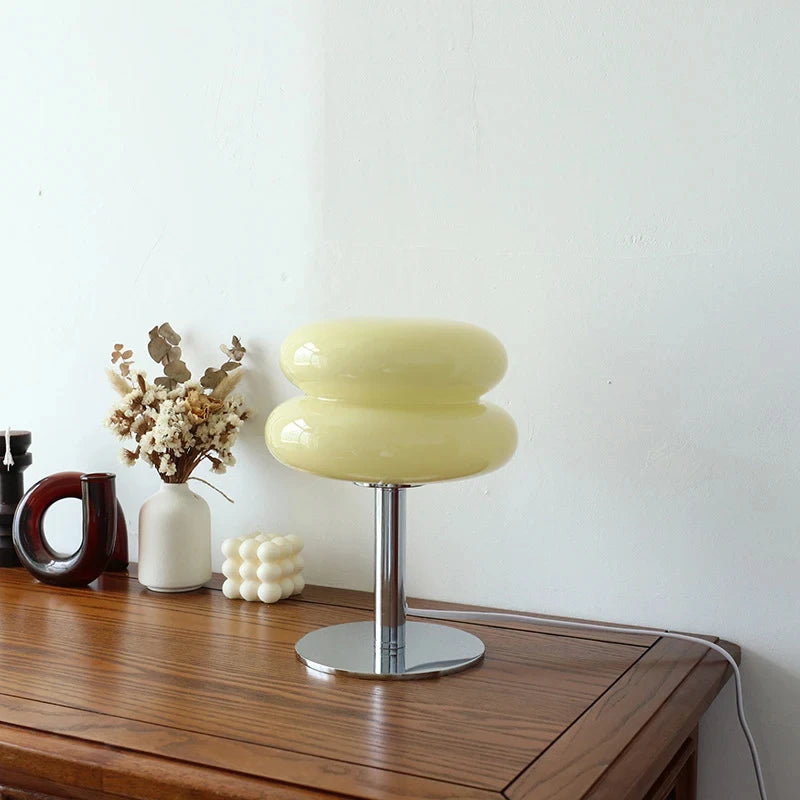 Macaron plastic table lamp