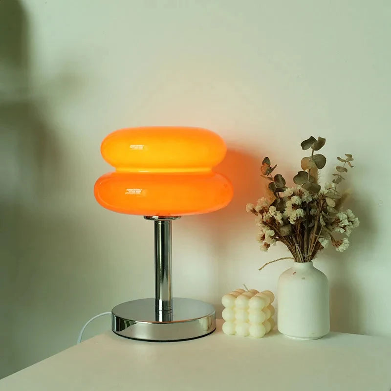 Macaron plastic table lamp