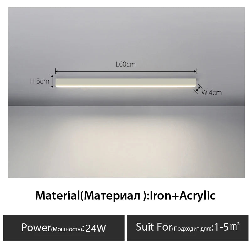 Modern LED ceiling light