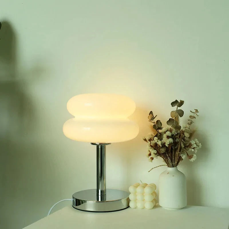Macaron plastic table lamp