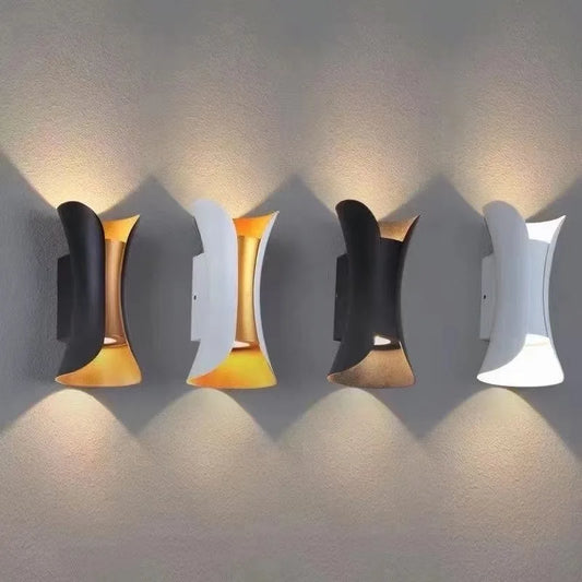 Waterproof outdoor wall lights