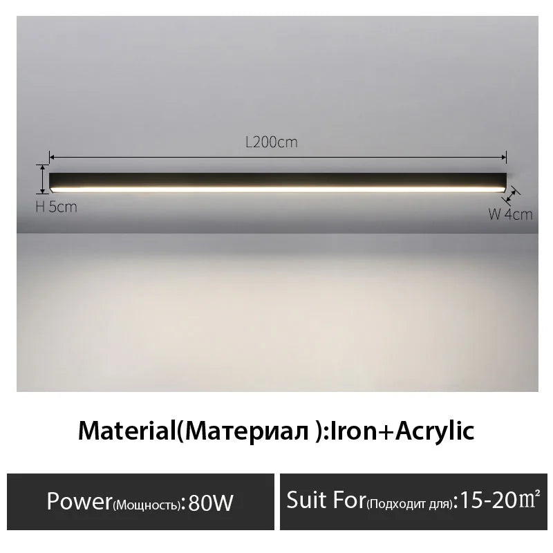 Modern LED ceiling light