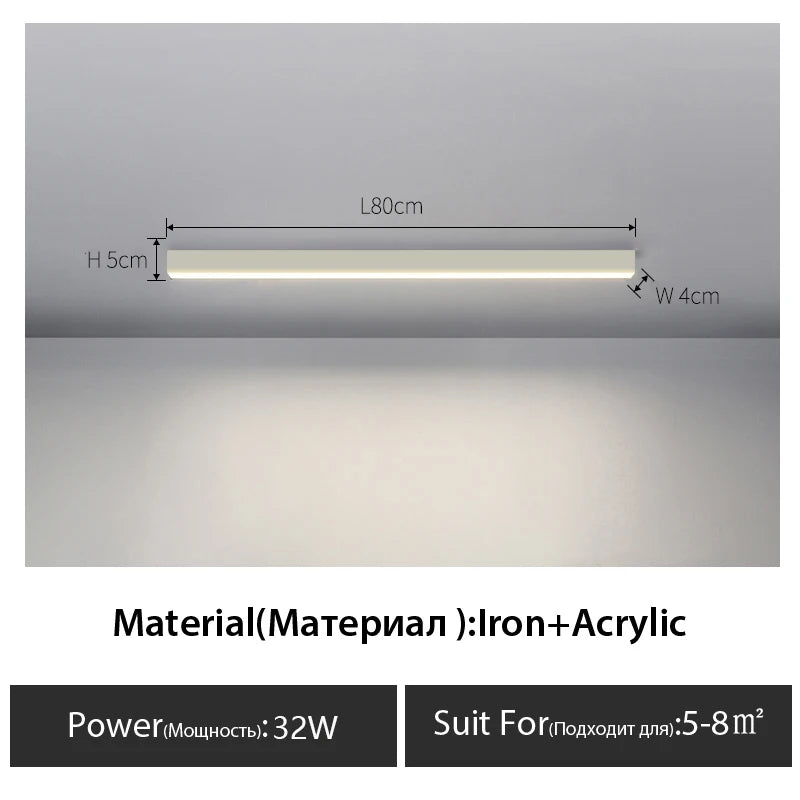 Modern LED ceiling light