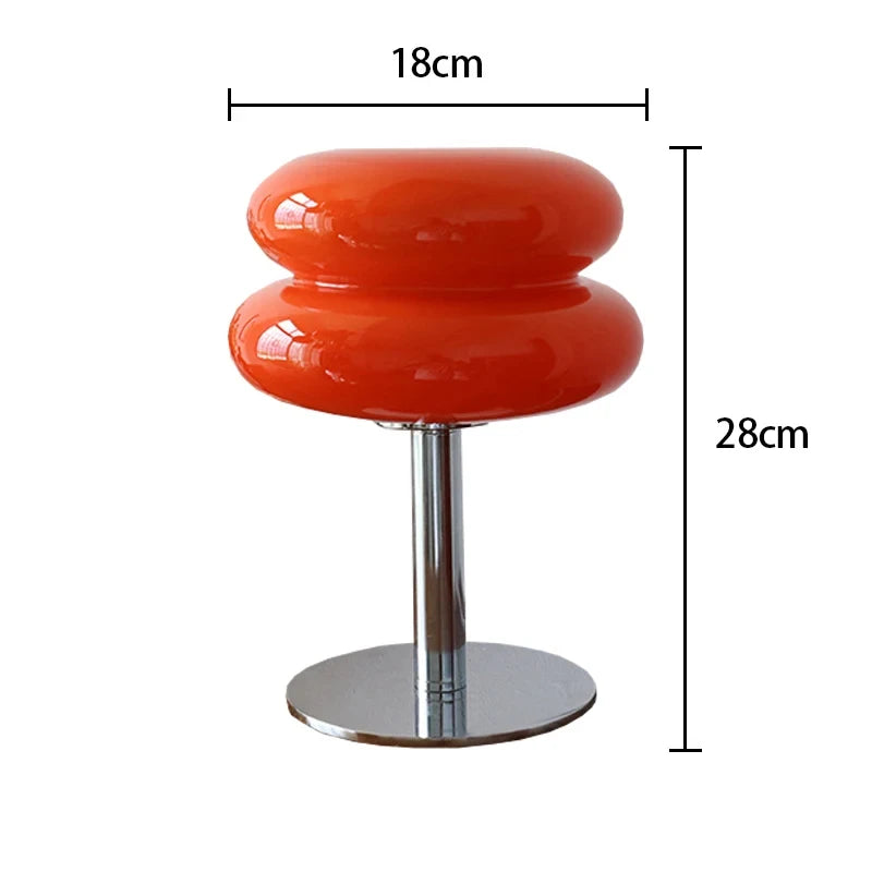 Macaron plastic table lamp