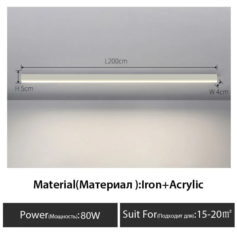 Modern LED ceiling light
