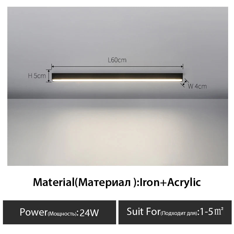 Modern LED ceiling light