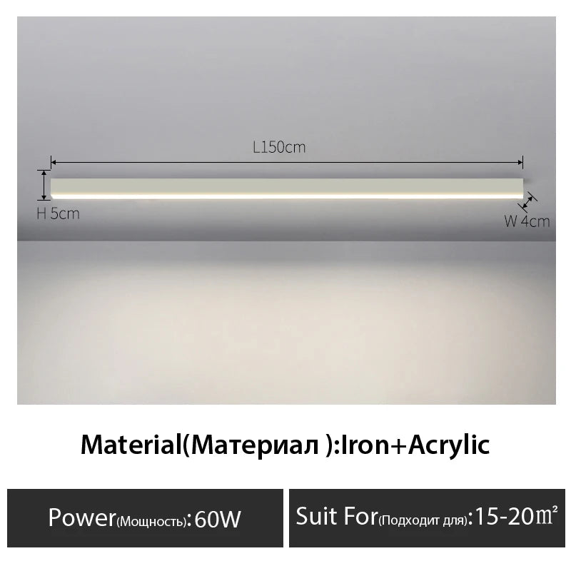 Modern LED ceiling light