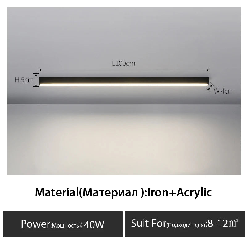 Modern LED ceiling light
