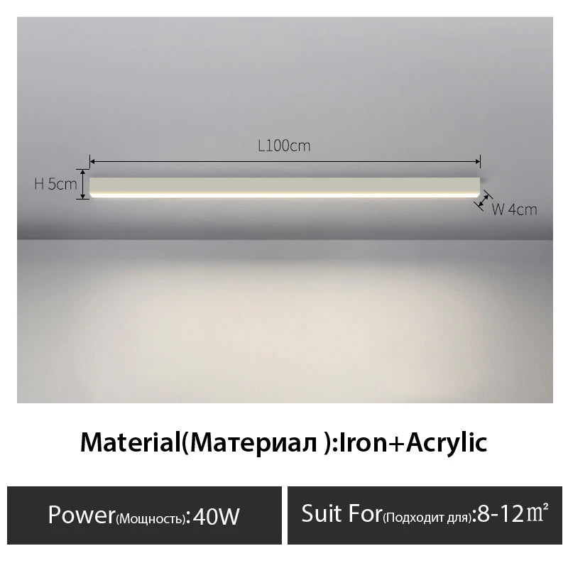 Modern LED ceiling light